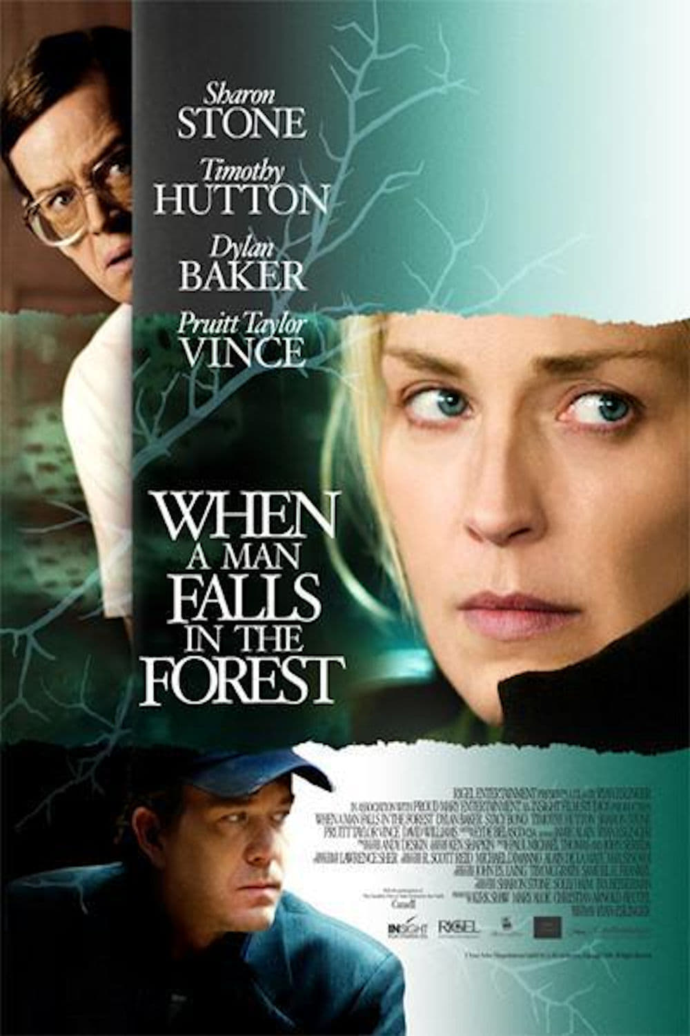 Постер When A Man Falls In The Forest
